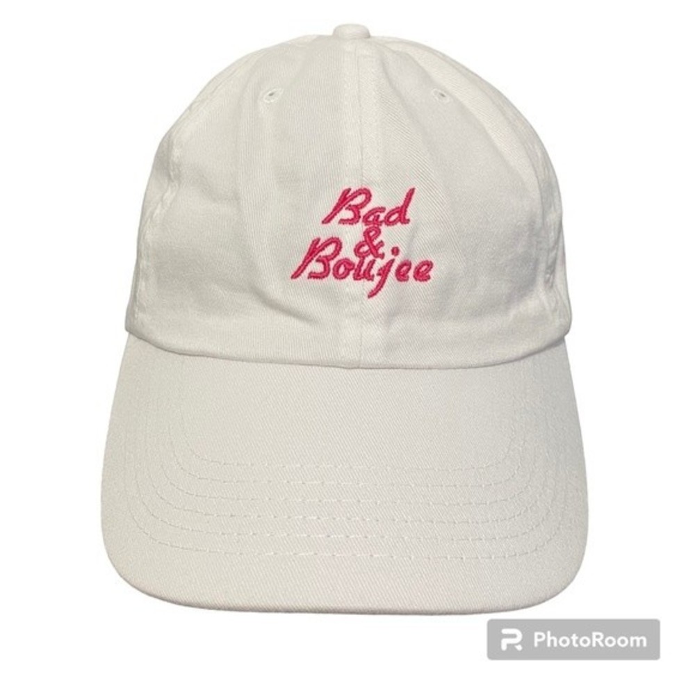 YRN Migos Bad and Boujee White Adjustable Hat Cap